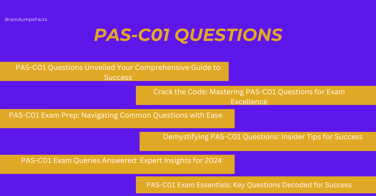 Pas-C01 Questions