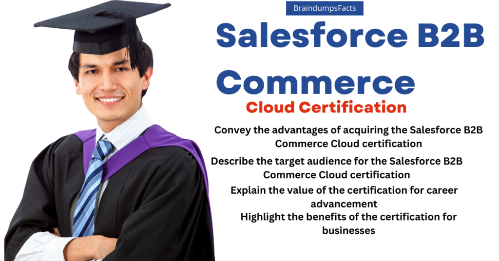 Salesforce B2B Commerce Cloud certification