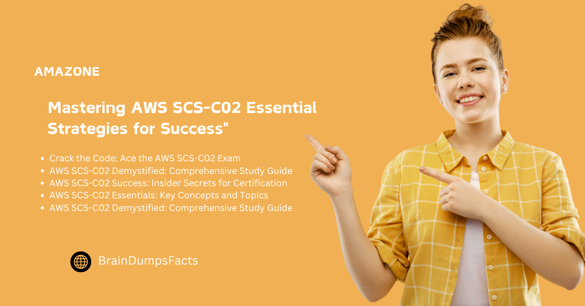 AWS SCS-C02 Certification: Unlock Your Potential